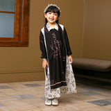 Linea Dress Kids Sarimbit Rich Plum 3-5 Th