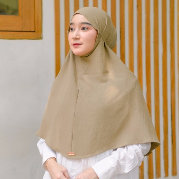 Biyya Instan (Hijab  Bergo Umroh Crinkle)