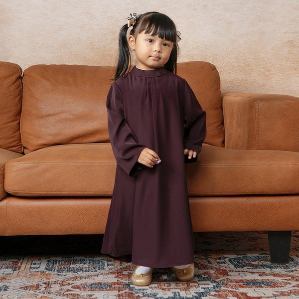 Azura Abaya Dress Kids Violet 5-6Th