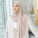 Tana Oval Shawl Nude Cream