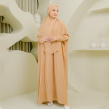 Hafsha Abaya Set Caramel