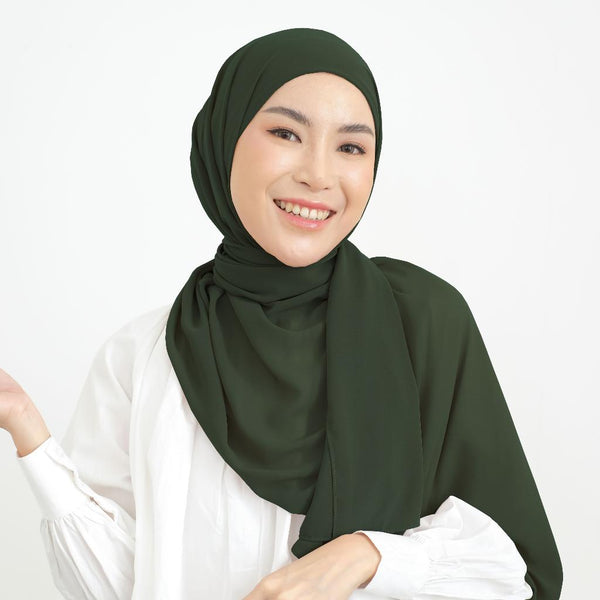Bawal Inner Shawl Dark Army New
