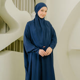 Hafsha Abaya Set Navy