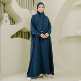 Hafsha Abaya Set Navy