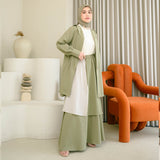 Tami Set (One Set Rok Linen) Creamy Matcha