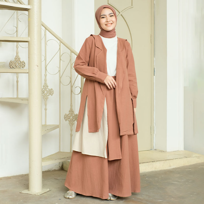 Tami Set (One Set Rok Linen) Milo Cream