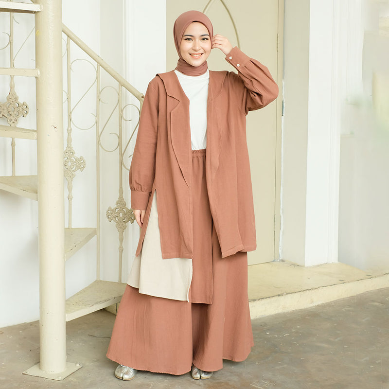 Tami Set (One Set Rok Linen) Milo Cream