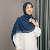 Mima Square Syari (Hijab Segiempat Syari) Navy