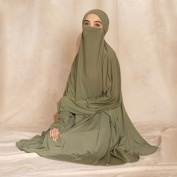 Shameera Prayer Set Series 2 in Army (Lozy x Hamidah)