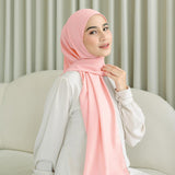 Bawal Inner Oval (Pashmina Inner Oval) Ceruty Panjang Muslim Kerudung