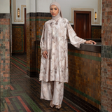 Noir Set (One Set Tunik Celana Pattern) Magnolia L-XL