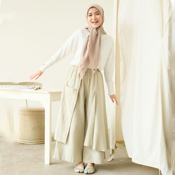 Meelva Pants Soft Matcha