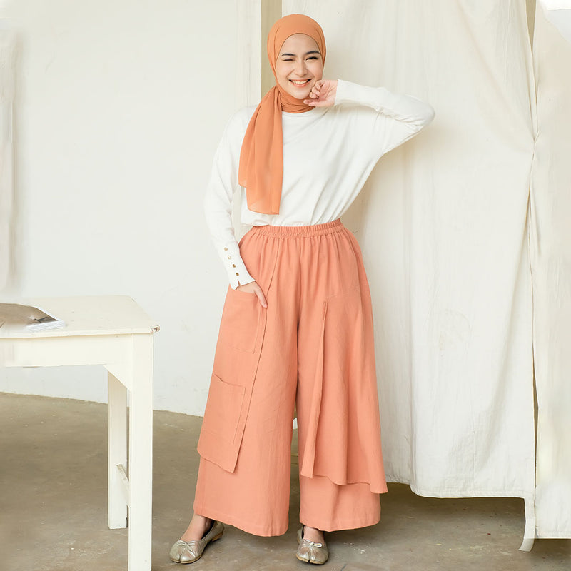 Meelva Pants Soft Orange