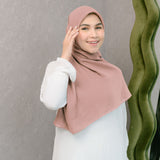 Mima Square Syari (Hijab Segiempat Syari) Dark Dusty Pink