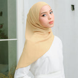 Bawal Inner Oval (Pashmina Inner Oval) Ceruty Panjang Muslim Kerudung