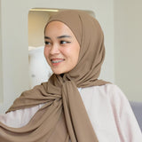 Bawal Inner Oval (Pashmina Inner Oval) Ceruty Panjang Muslim Kerudung