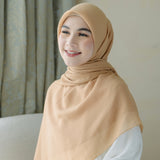 Mima Square Syari (Hijab Segiempat Syari) Peanut