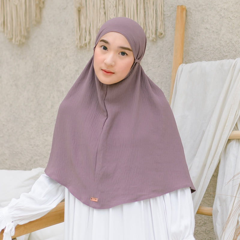 Biyya Instan (Hijab  Bergo Umroh Crinkle)