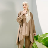 Zara Linen Set Soft Brown