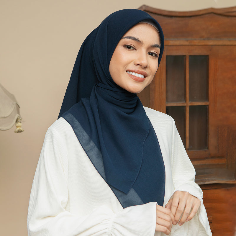 Nala Voal Square Navy