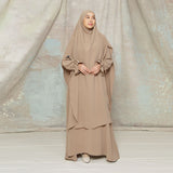 Alina Abaya Lozy x Cut Syifa Malt Choco XL