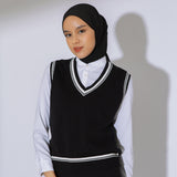 Ayya Knit Vest Black