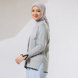 Zahira Knit in Dark Grey (Lozy x Nashwa)