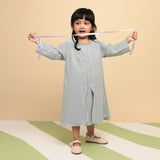 Aisha Abaya Dress Kids Black 3-4Th