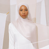 Nour Shawl Cream Almond