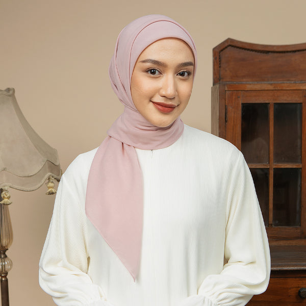 Nala Voal Square Soft Pink