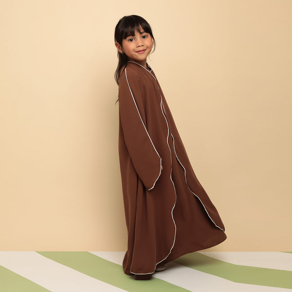 Aisha Abaya Dress Kids Rustic 5-6Th