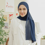 Bawal Signature Shawl Navy (Free Inner Ciput Tali Rayon)