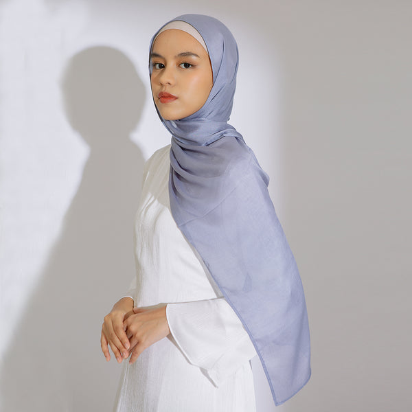 Nour Shawl Soft Blue