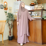 Haifa Tunik Set Brownie (New Material)