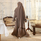 Balqis Abaya Lozy X Cut Syifa Brown Muffin S