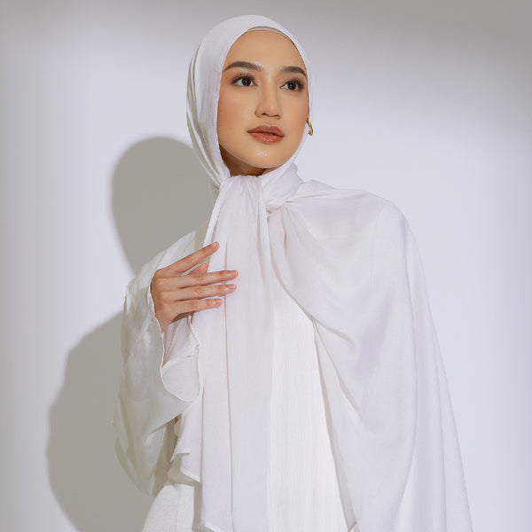 Nour Shawl Broken White