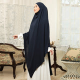 Nadira French Khimar Navy L-XL