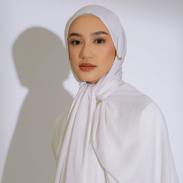 Nour Shawl Broken White