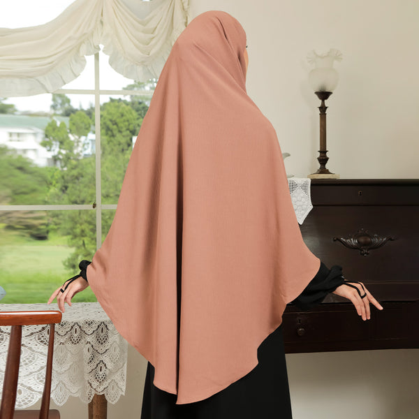 Nadira French Khimar Wheat S-M