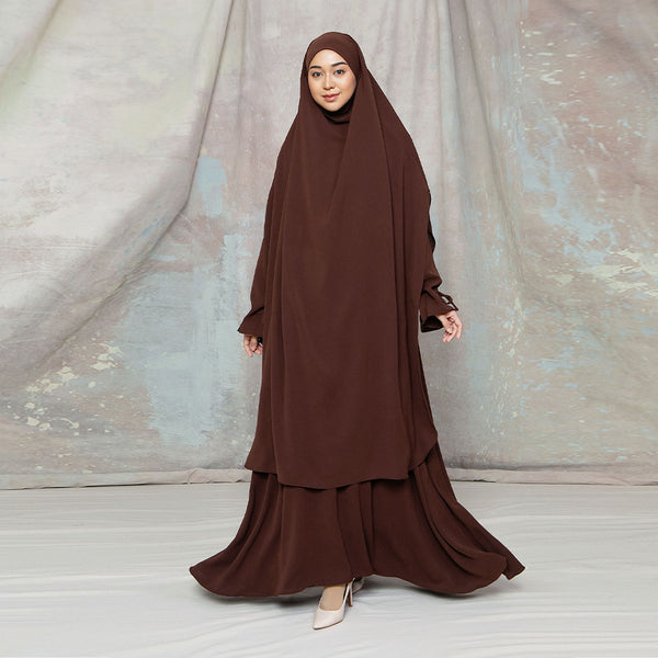 Alina Abaya Lozy x Cut Syifa Mahogany M