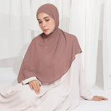 Embroidery Inner Shawl Lozy X Hamidah Brownie