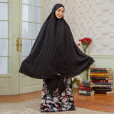 Pre Order Shafiya Prayer Set in Black Pansy (Lozy x Heidy)