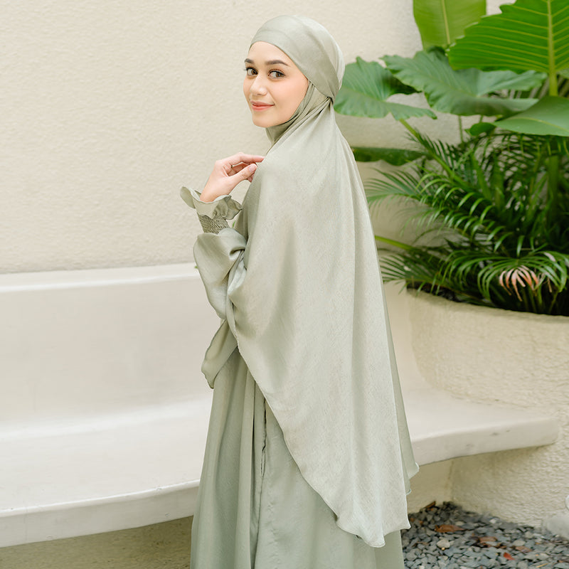 Hanida Abaya Set Sage