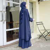 Haifa Tunik Set Navy (New Material)