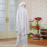 Pre Order Shafiya Prayer Set in Peony (Lozy x Heidy)