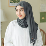 Jemma Shawl Stone Grey