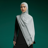 Viscose Printed Modal Green Keffiyeh