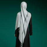Viscose Printed Modal Green Keffiyeh