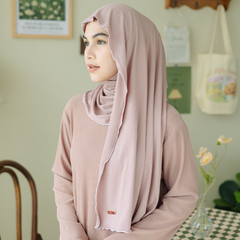 Jemma Shawl Nude Cream