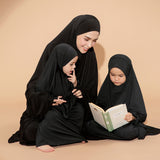 Shameera Prayer Set Kids Series 2 in Black 1-2 Tahun (Lozy x Hamidah)